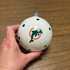 Vintage Miami dolphins ornament!